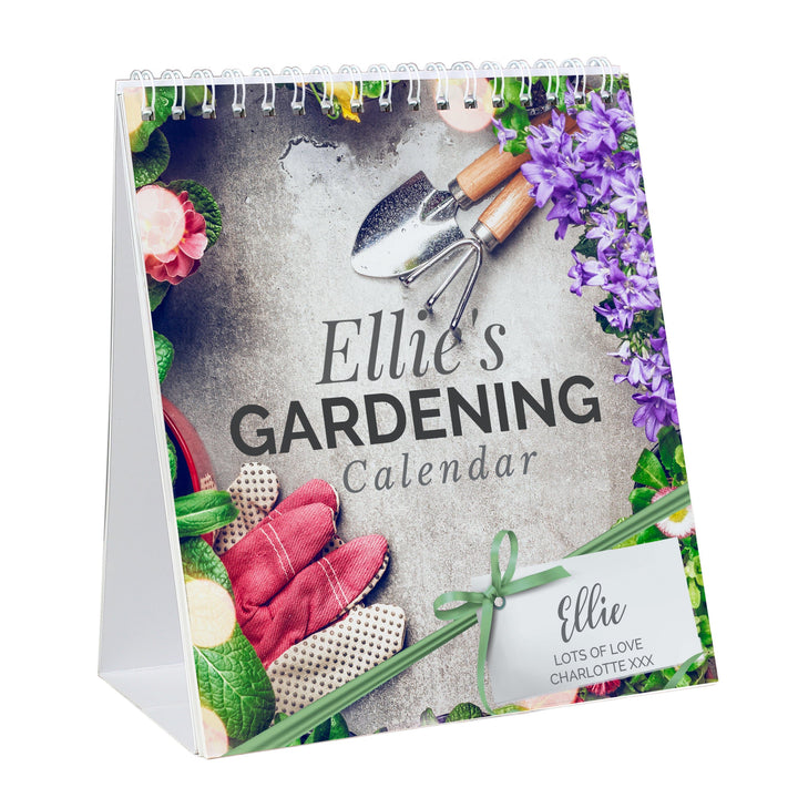 Personalised Memento Stationery &amp; Pens Personalised Gardening Desk Calendar