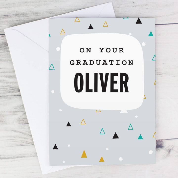 Personalised Memento Greetings Cards Personalised Geo Birthday Card