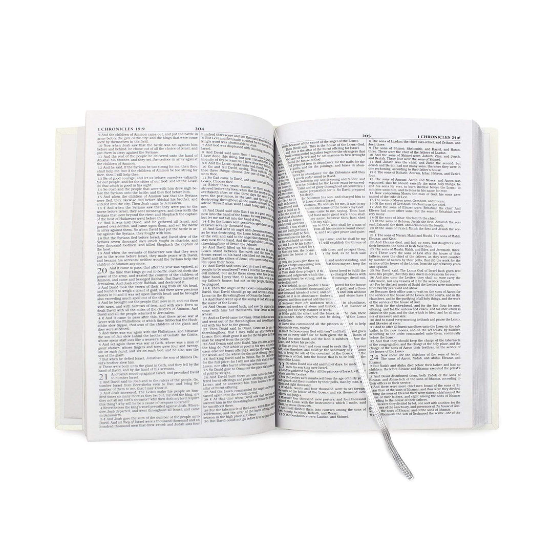 Personalised Memento Books Personalised Gold Companion Holy Bible - Eco-friendly