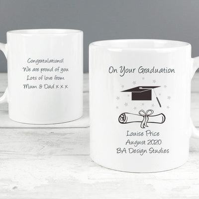 Personalised Memento Personalised Graduation Mug