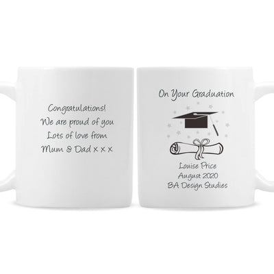 Personalised Memento Personalised Graduation Mug