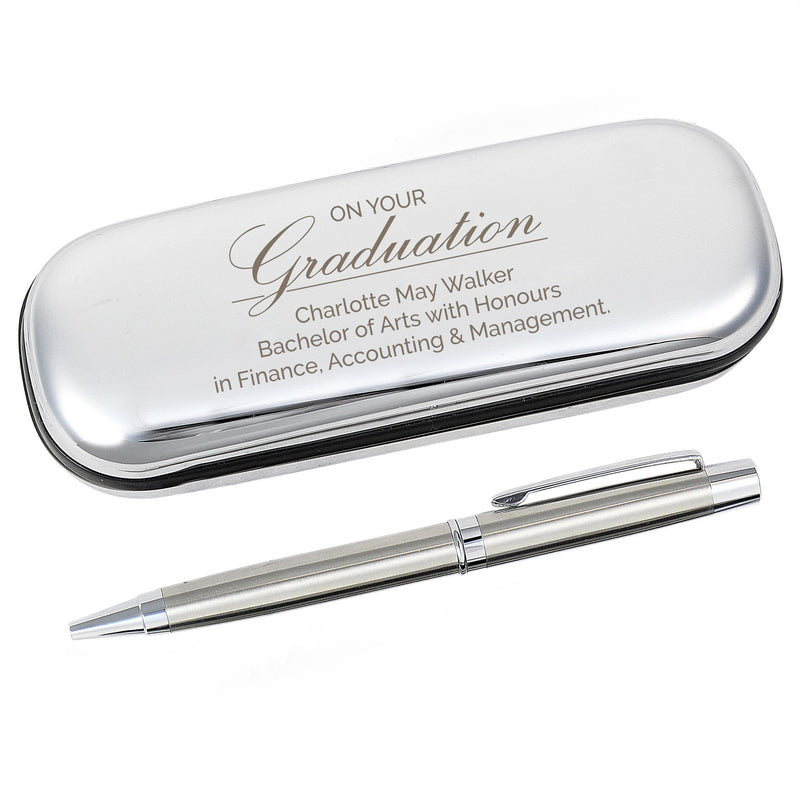 Personalised Memento Personalised Graduation Pen and Box Set