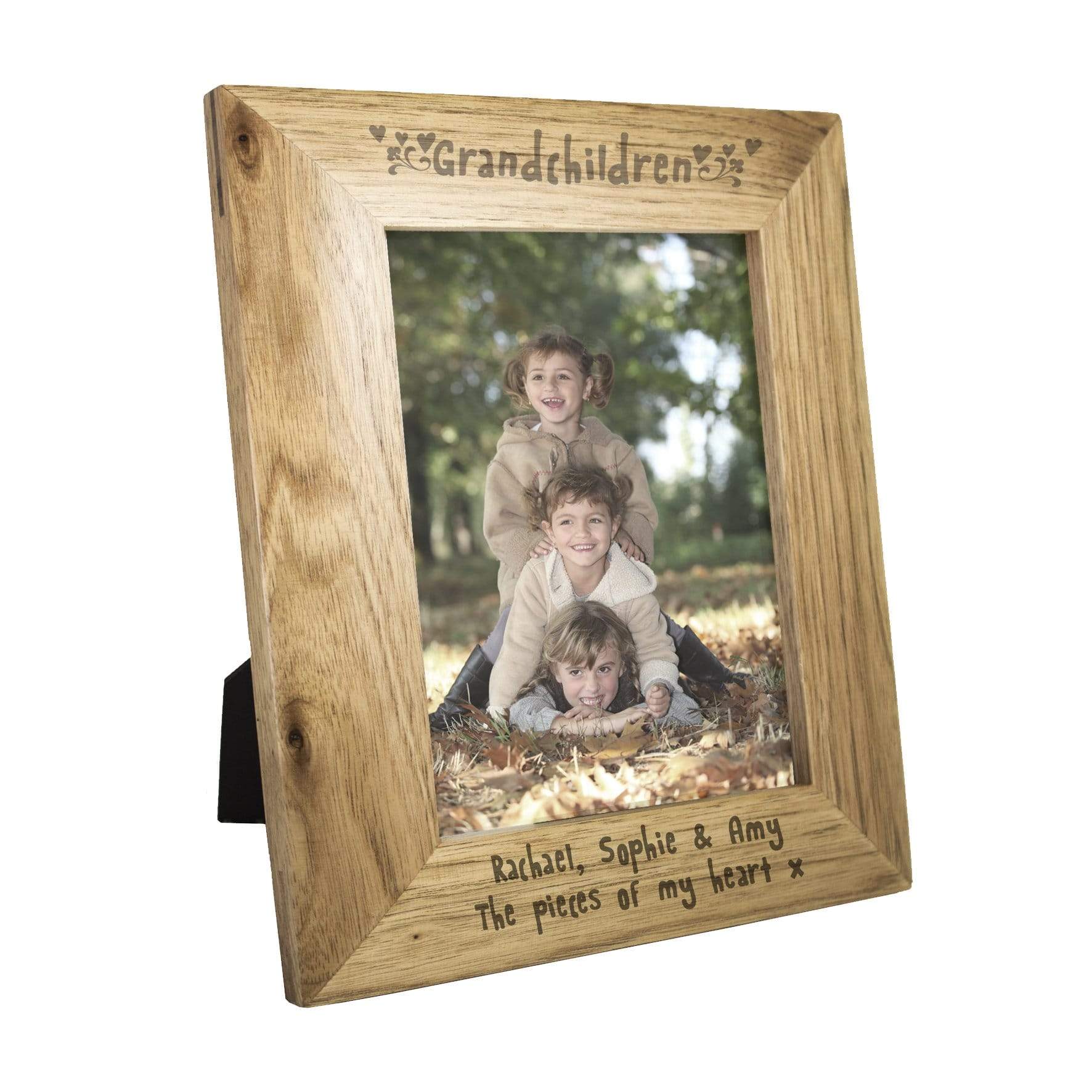 My Beautiful Grandchildren Personalised Triple Picture Photo Frame 6"x 4
