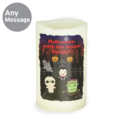 Personalised Memento LED Lights, Candles & Decorations Personalised Halloween LED Candle