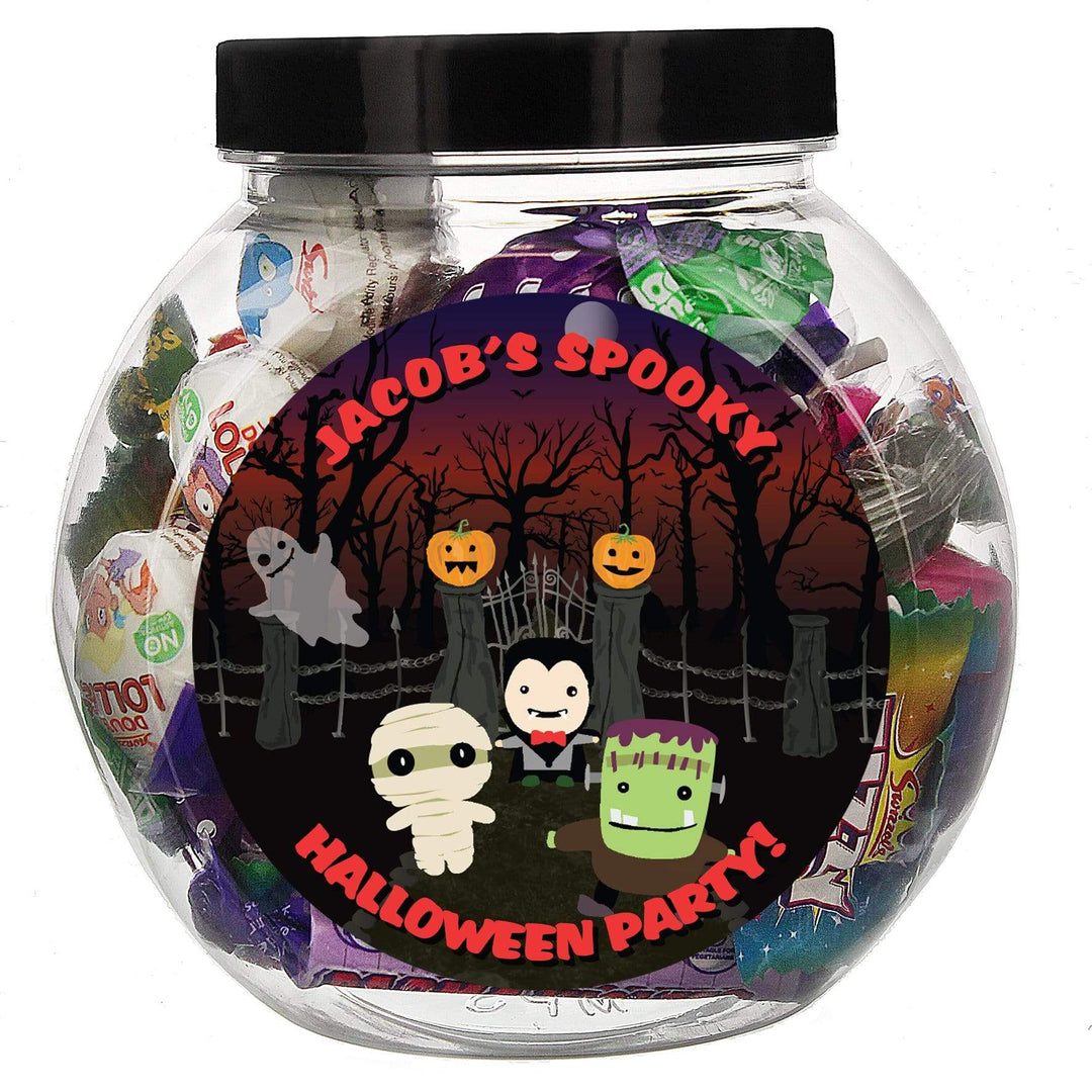 Personalised Memento Food &amp; Drink Personalised Halloween Sweet Jar