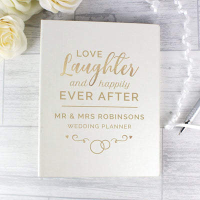 Personalised Memento Stationery & Pens Personalised Happily Ever After Wedding Planner