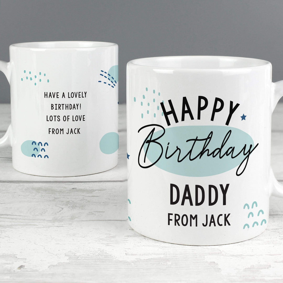 Personalised Memento Personalised Happy Birthday Mug