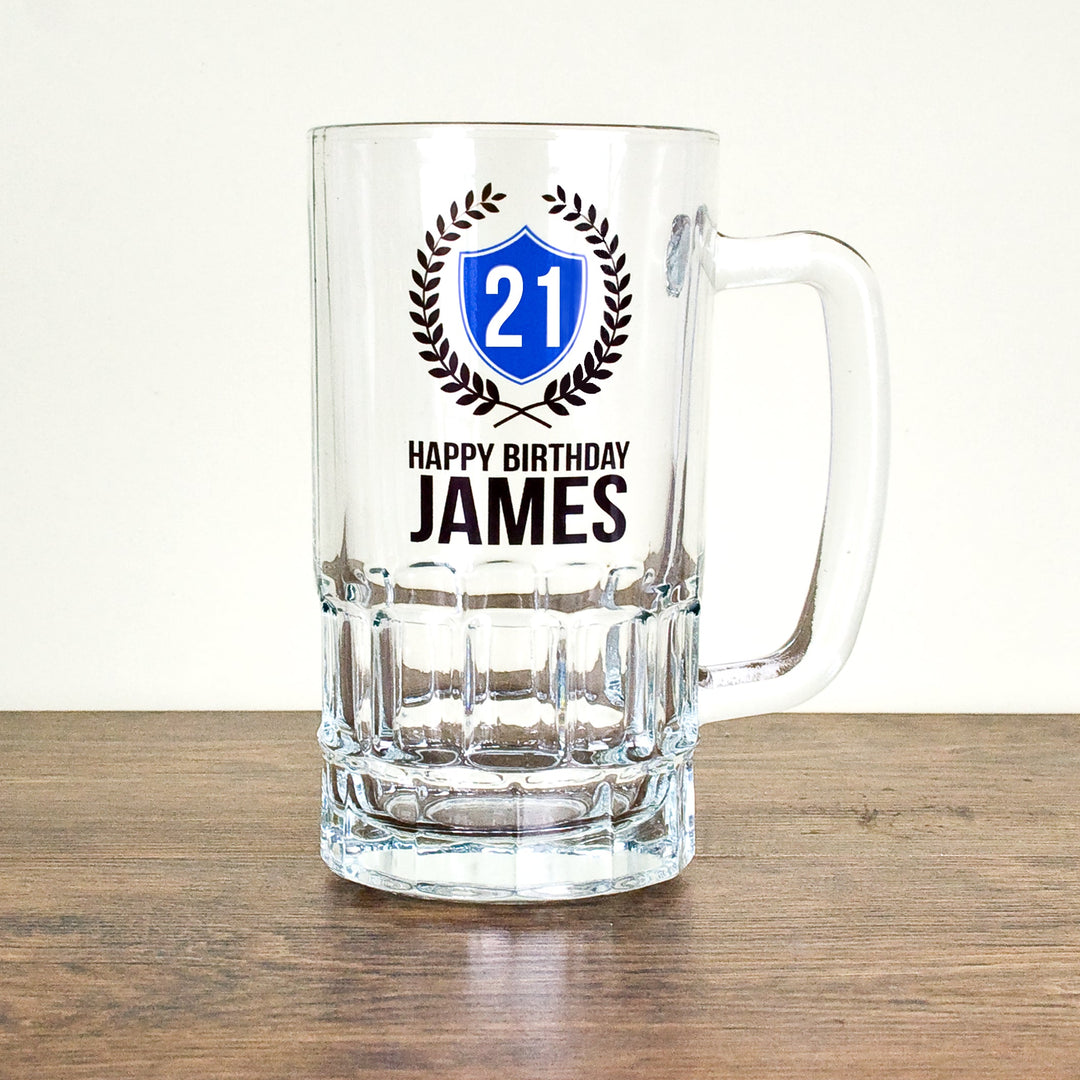 Personalised Happy Birthday Tankard