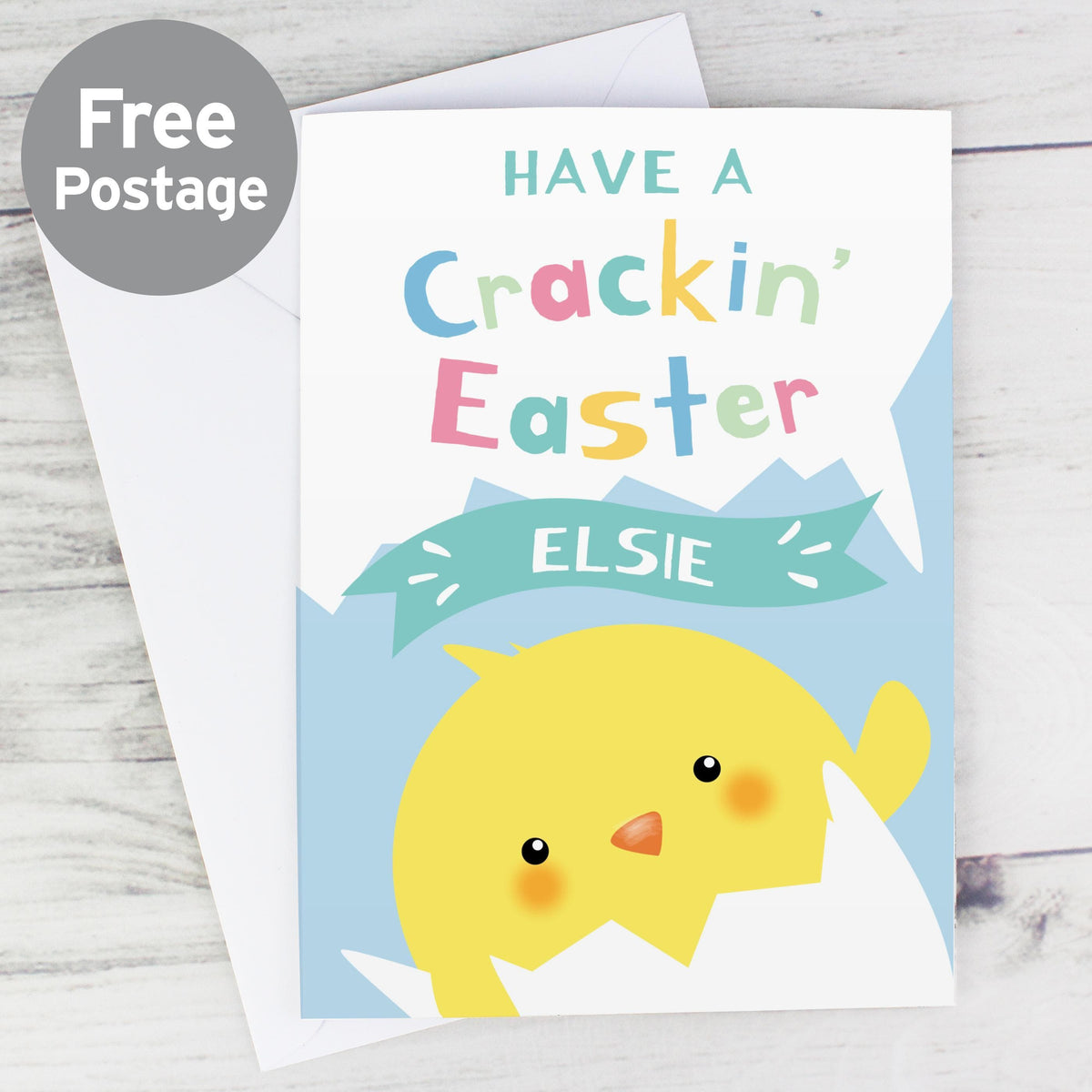 Personalised Memento Personalised Have A Cracking Easter Card