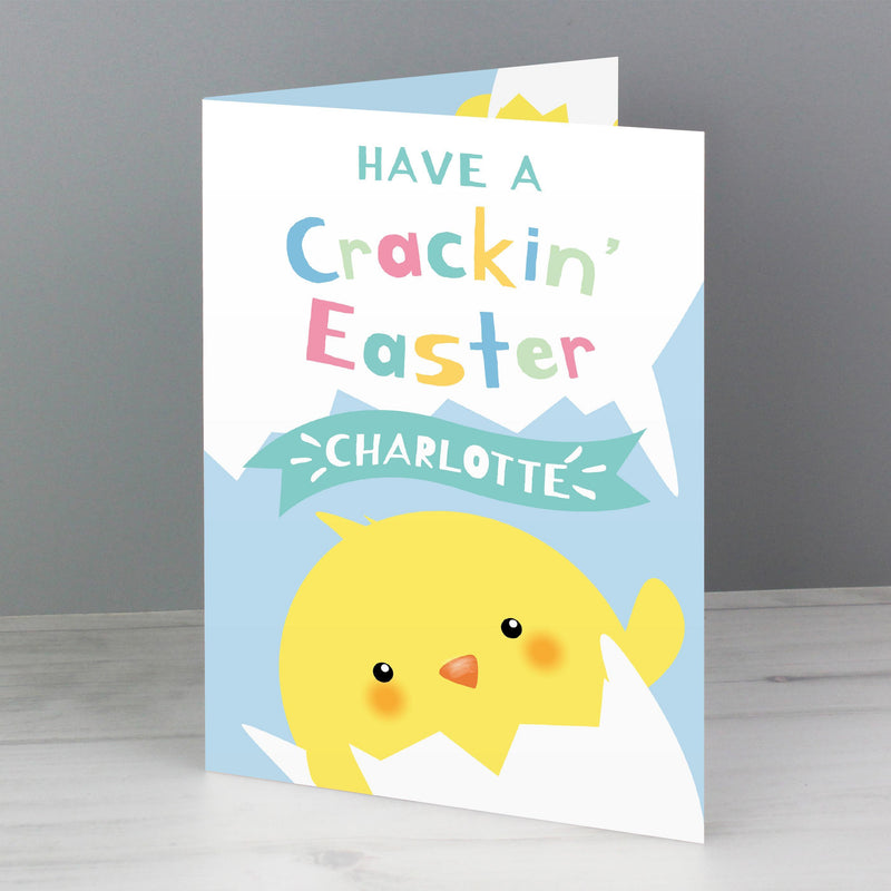 Personalised Memento Personalised Have A Cracking Easter Card