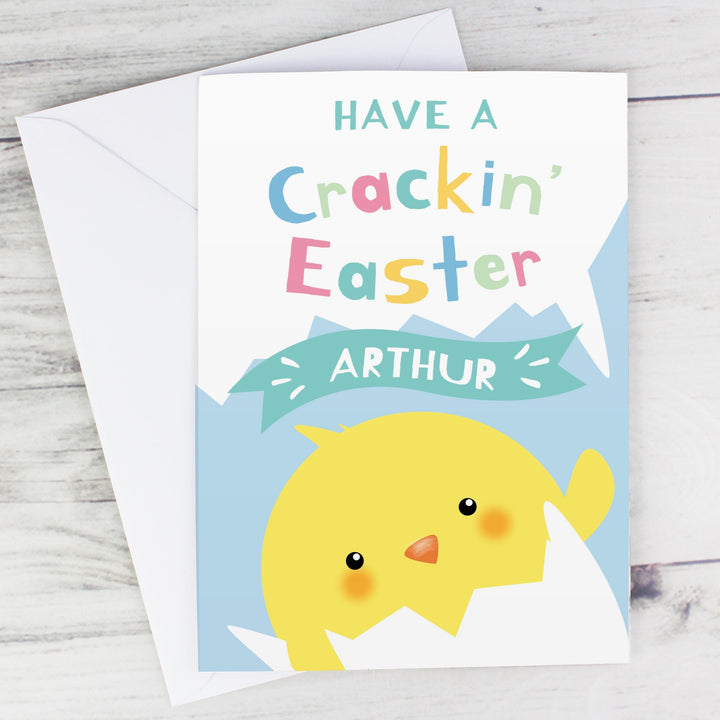Personalised Memento Personalised Have A Cracking Easter Card