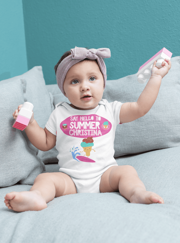 The Little Personal Shop Personalised Hello Summer