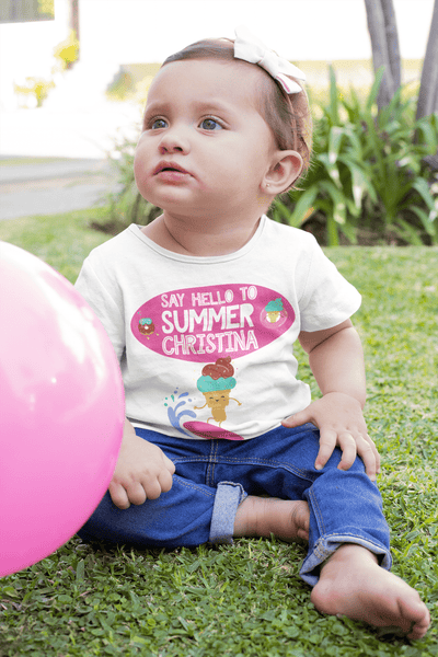 The Little Personal Shop Personalised Hello Summer