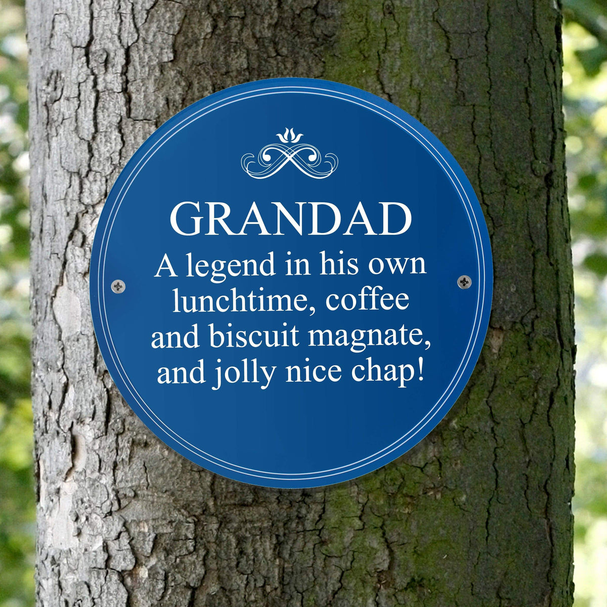 Personalised Memento Hanging Decorations & Signs Personalised Heritage Plaque