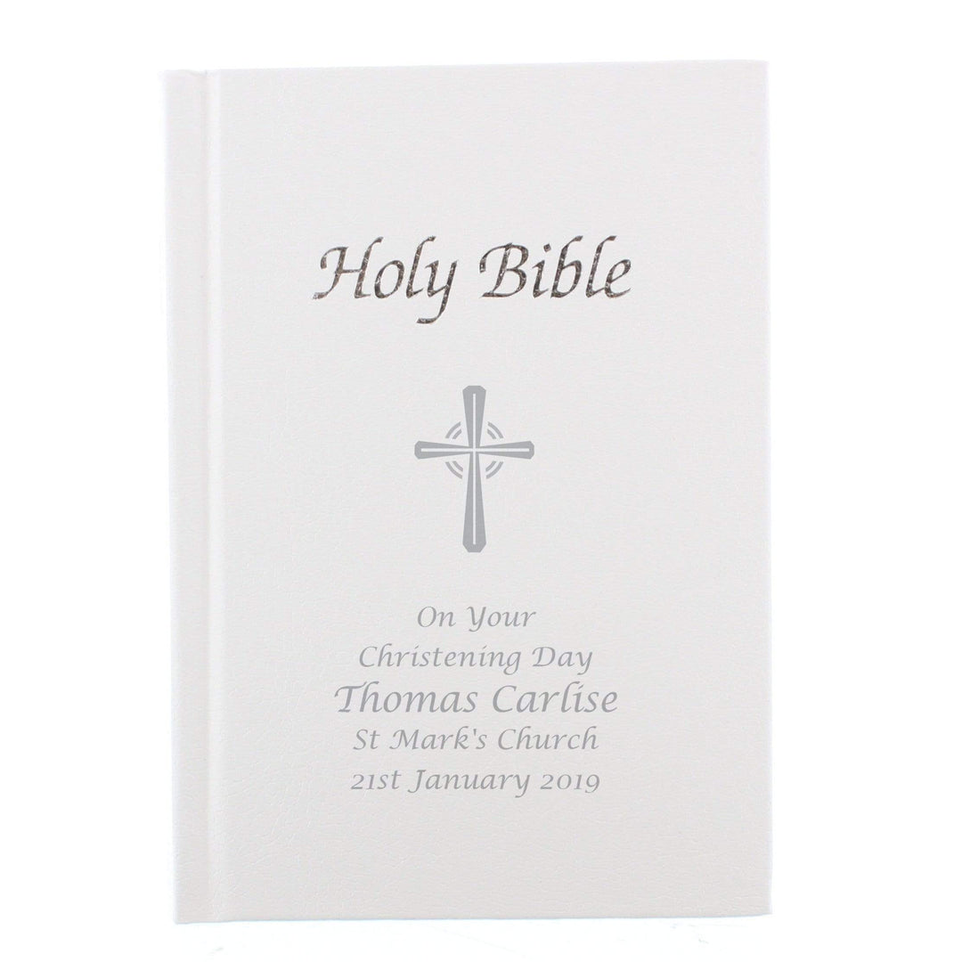Personalised Memento Books Personalised Holy Bible