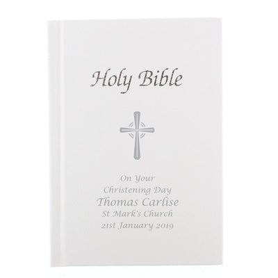 Personalised Memento Books Personalised Holy Bible