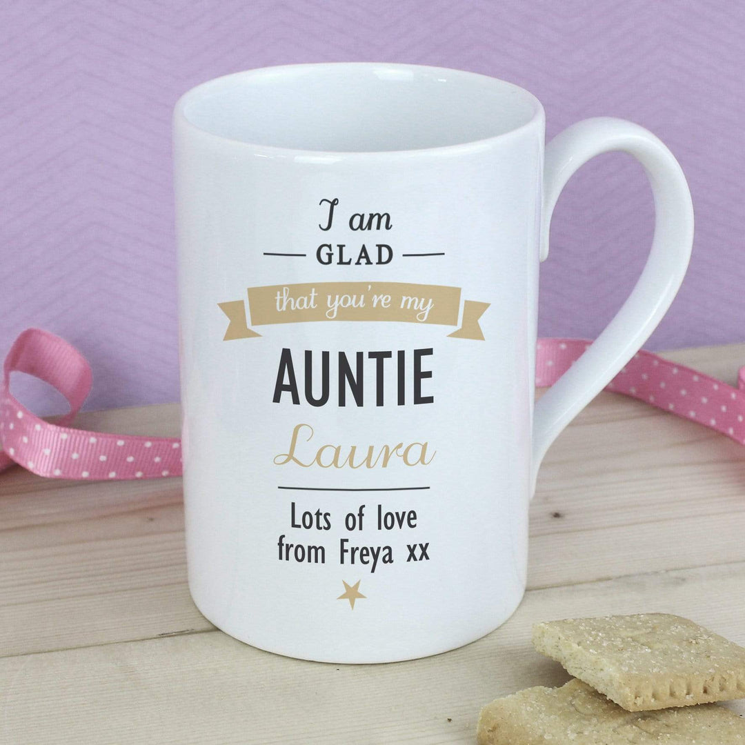 Personalised Memento Mugs Personalised I Am Glad... Mug
