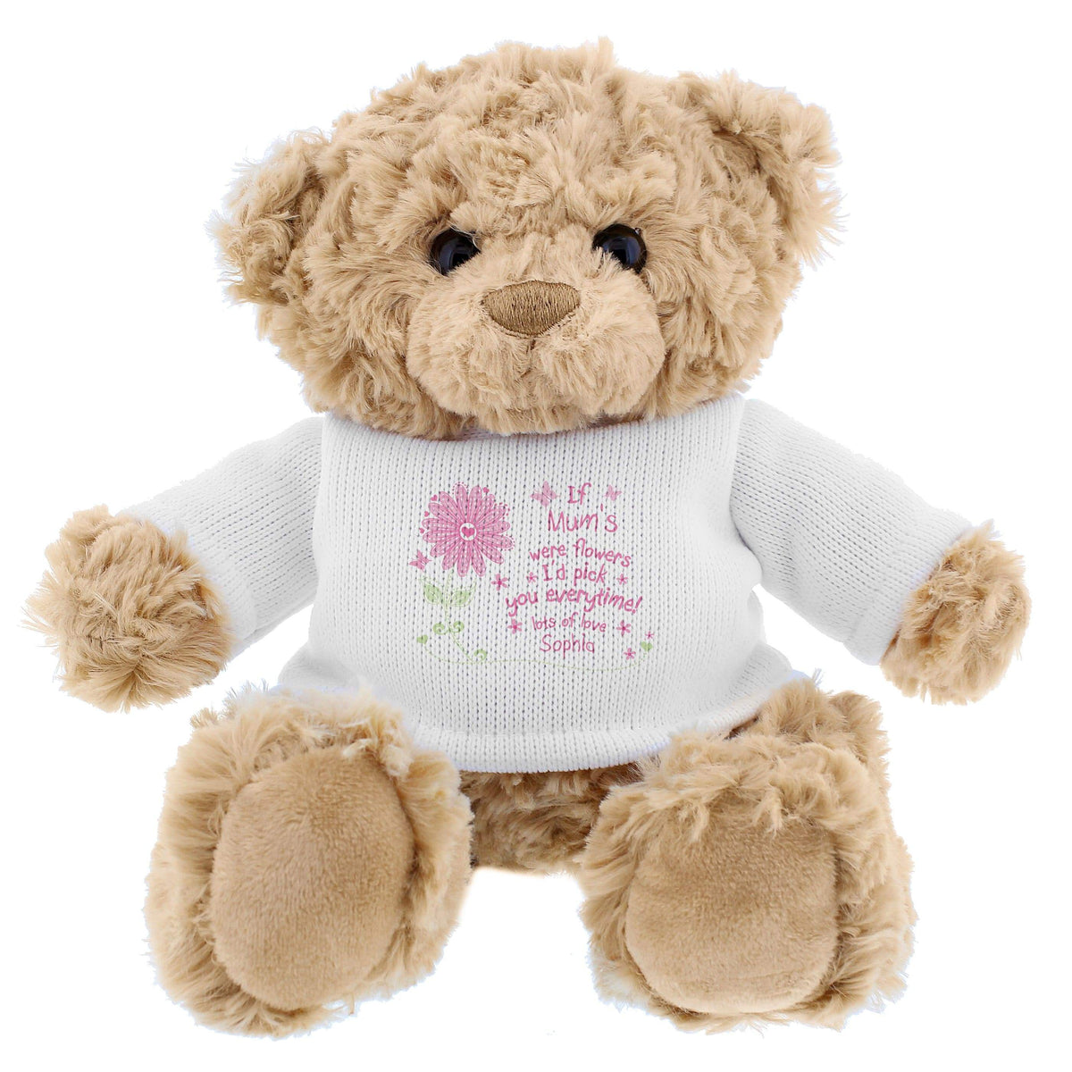 Personalised Memento Plush Personalised I'd Pick You Teddy Bear