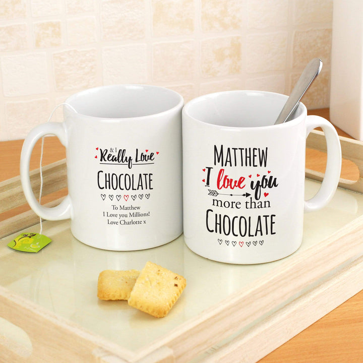 Personalised Memento Mugs Personalised I Love You More Than... Mug