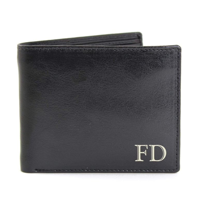 Personalised Memento Leather Personalised Initials Leather Wallet
