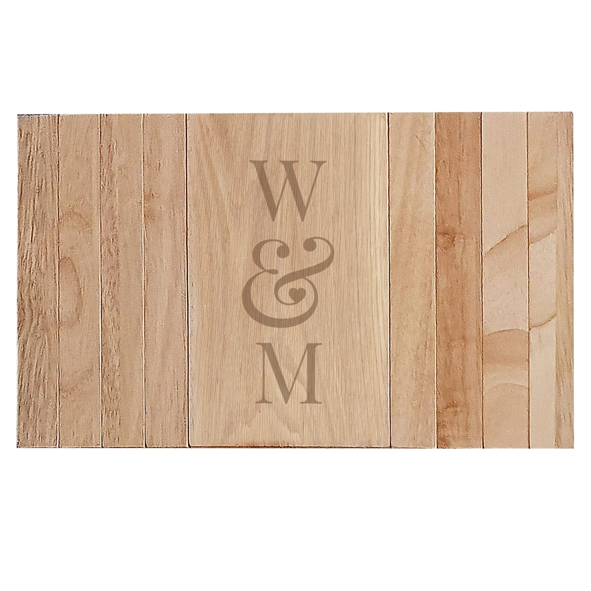 Personalised Memento Wooden Personalised Initials Wooden Sofa Tray