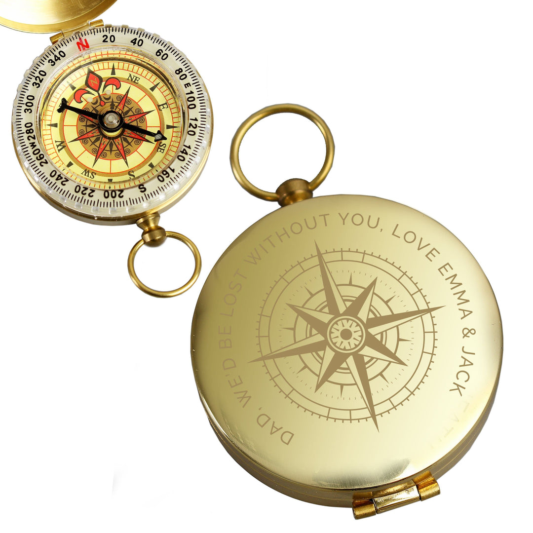 Personalised Memento Keepsakes Personalised Keepsake Compass