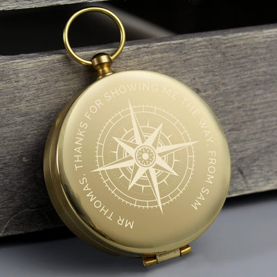 Personalised Memento Keepsakes Personalised Keepsake Compass