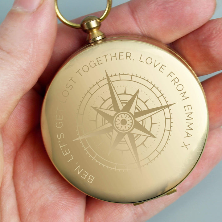 Personalised Memento Keepsakes Personalised Keepsake Compass