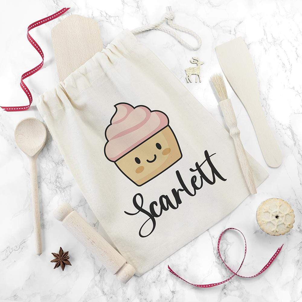 Treat Personalised Kids Cupcake Baking Set