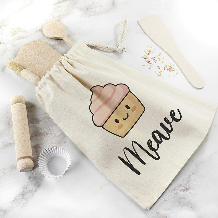 Treat Personalised Kids Cupcake Baking Set