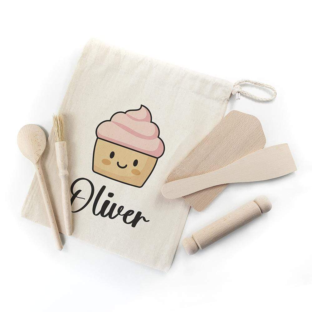 Treat Personalised Kids Cupcake Baking Set