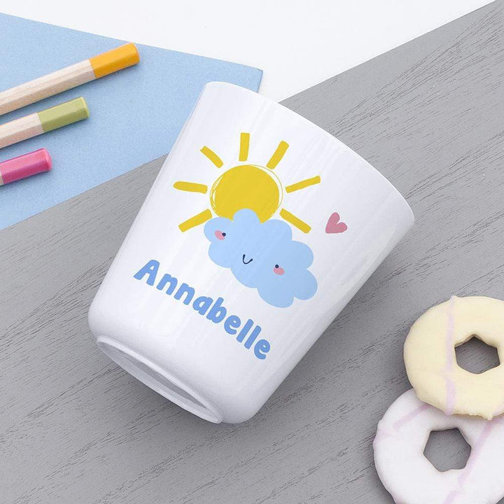 Treat Personalised Kids Rainbow Dining Set