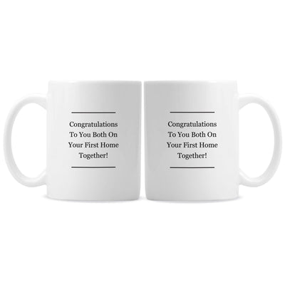 Personalised Memento Mugs Personalised Ladyship and Lordship Mug Set