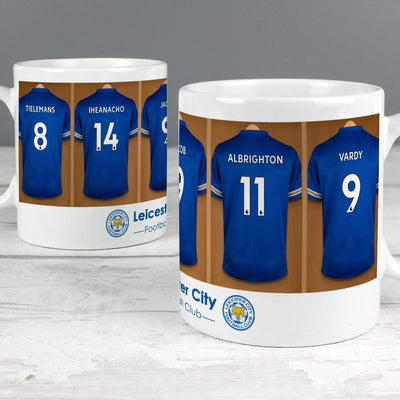 Personalised Memento Mugs Leicester City Football Club Dressing Room Mug