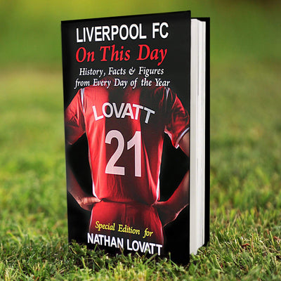 Personalised Memento Books Personalised Liverpool On This Day Book