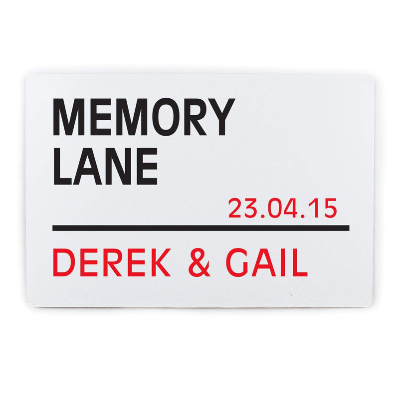 Personalised Memento Hanging Decorations & Signs Personalised London Street Sign