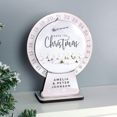 Personalised Memento Christmas Decorations Personalised Make Your Own Christmas Advent Countdown Kit