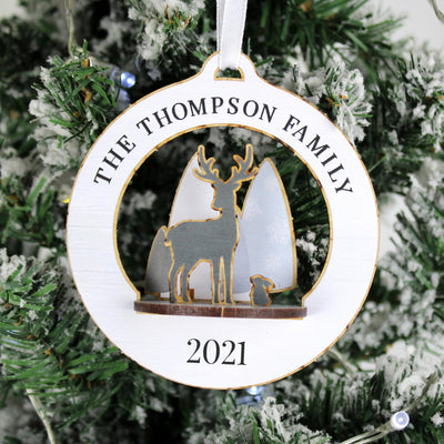 Personalised Memento Personalised Make Your Own Reindeer 3D Decoration Kit