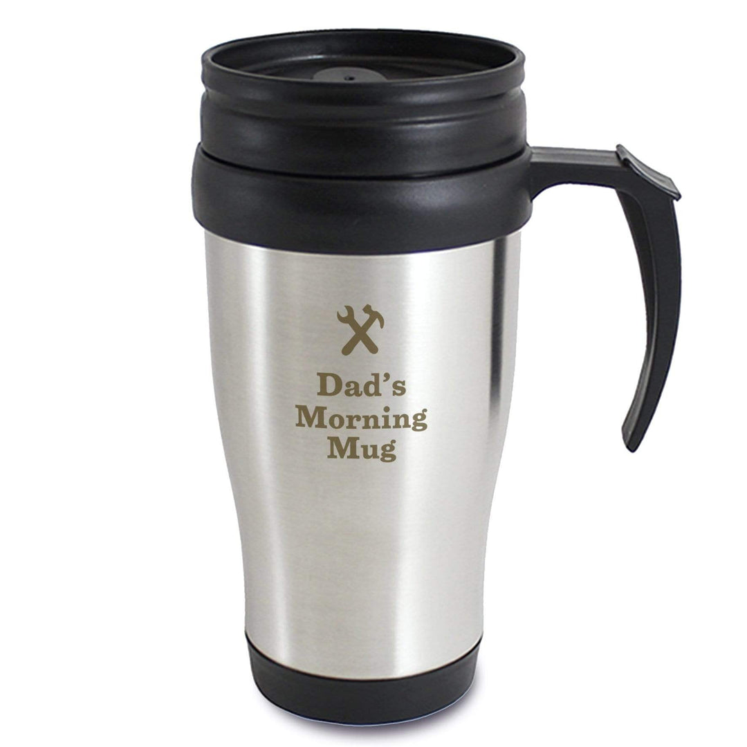 Personalised Memento Mugs Personalised Man At Work Travel Mug