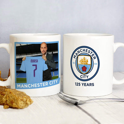 Personalised Memento Mugs Manchester City FC Manager Mug