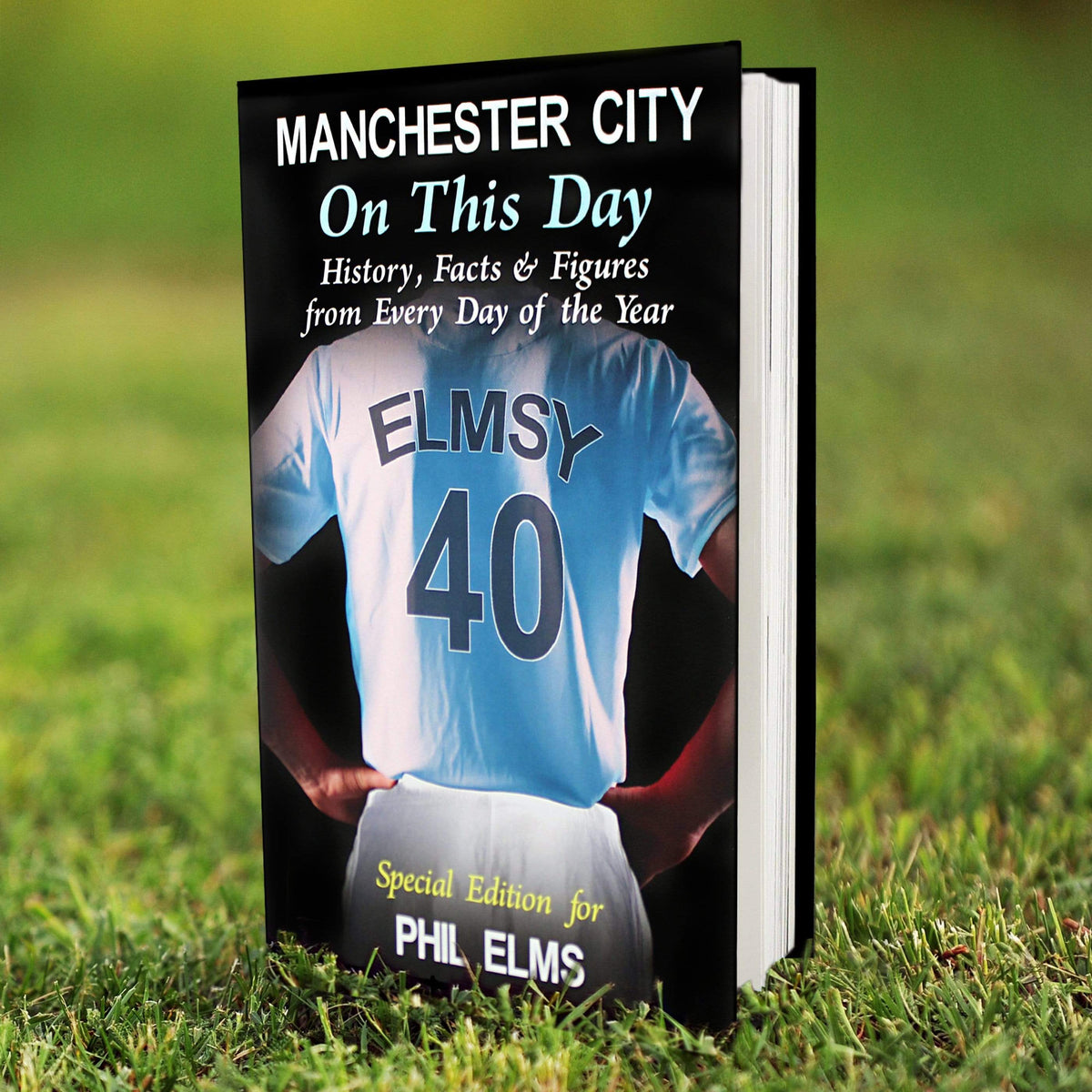 Personalised Memento Books Personalised Manchester City On This Day Book