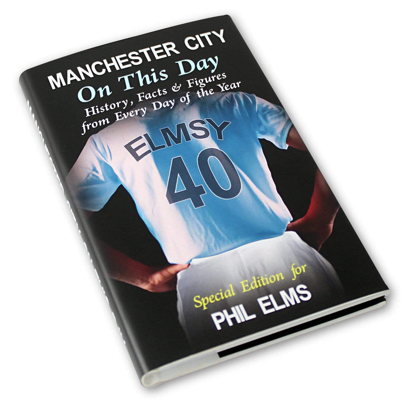 Personalised Memento Books Personalised Manchester City On This Day Book