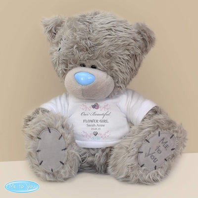 Personalised Memento Plush Personalised Me To You Bear for Bridesmaid and Flowergirl