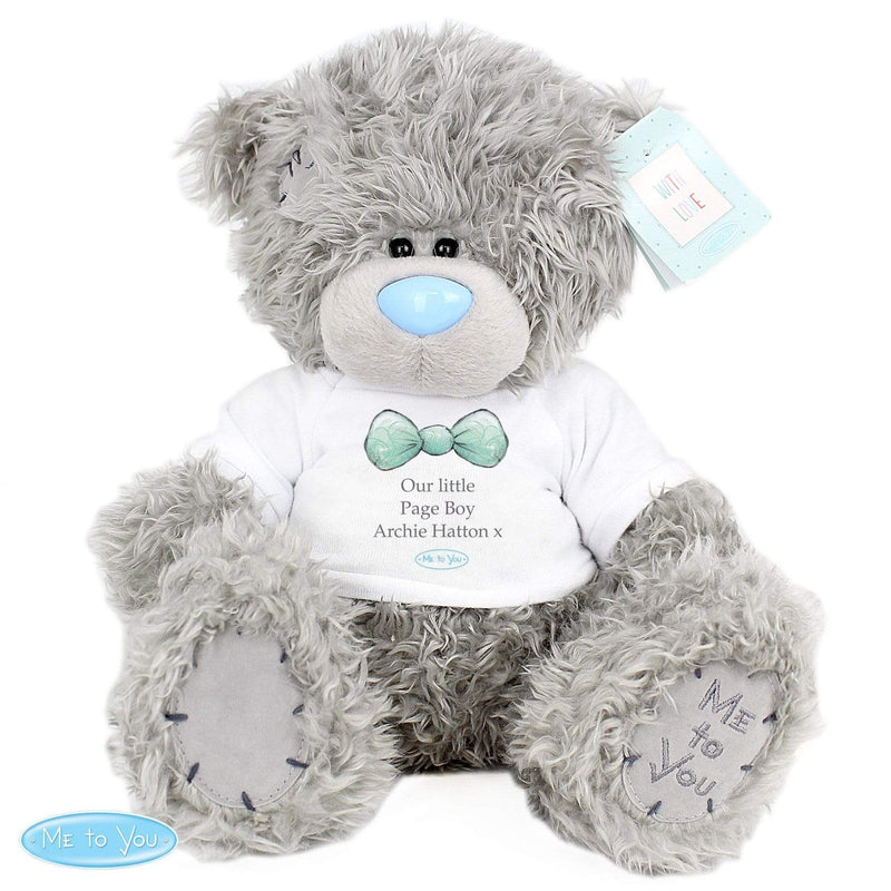 Personalised Memento Plush Personalised Me To You Bear for Pageboy and Usher