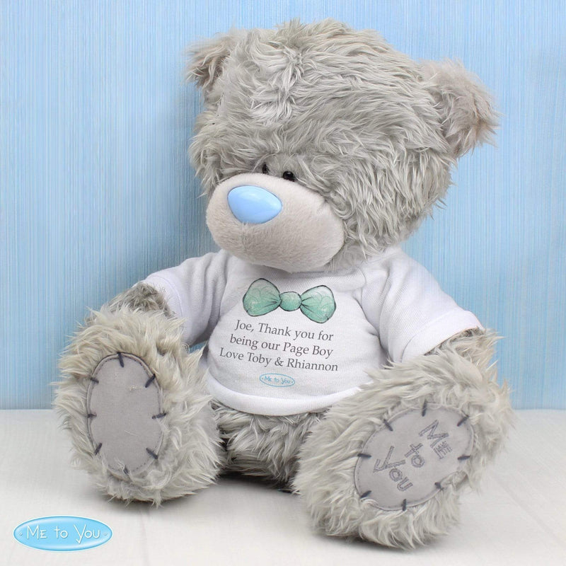 Personalised Memento Plush Personalised Me To You Bear for Pageboy and Usher