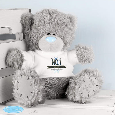Personalised Memento Plush Personalised Me to You Bear 'No.1'