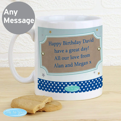 Personalised Memento Mugs Personalised Me To You Birthday Big Age Male Mug