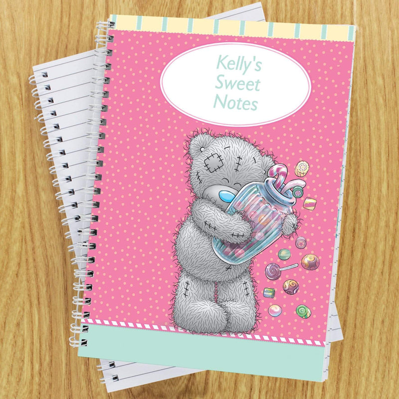 Personalised Memento Stationery & Pens Personalised Me to You Candy Girl A5 Notebook