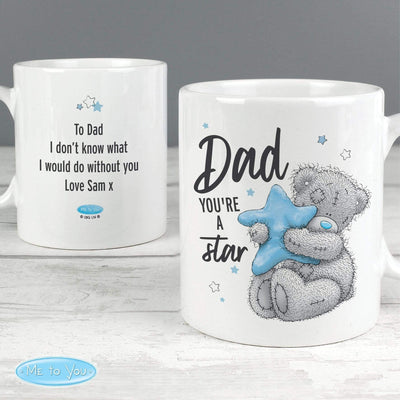 Personalised Memento Mugs Personalised Me To You Dad Youre A Star Mug