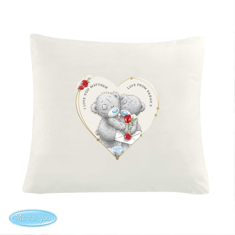 Personalised Memento Textiles Personalised Me to You Valentine Cushion Cover